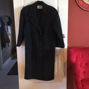 International Scene Black Wool winter Coat.